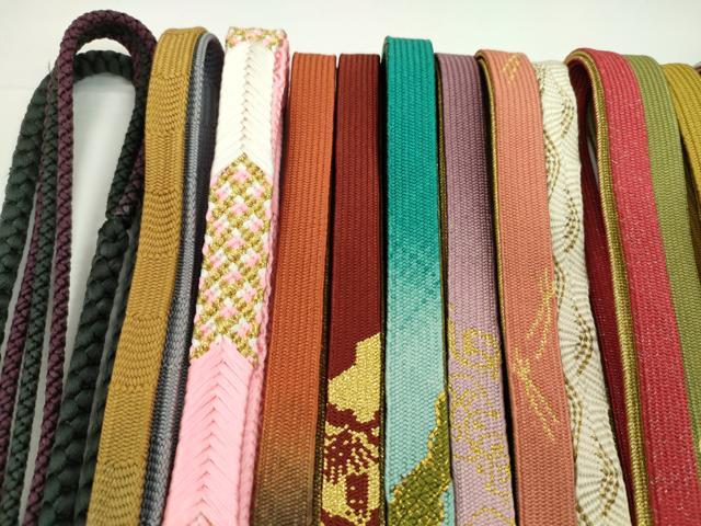 平和屋着物●和装小物 帯締め20本セット 高麗組 唐組 奈良組 鴨川組 金銀糸 未使用あり 逸品 CABH2027ju
