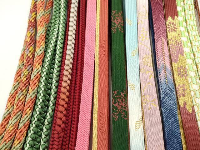 平和屋着物●和装小物 帯締め20本セット 高麗組 亀甲組 唐組 奈良組 振袖用 金糸 未使用あり 逸品 CABH2075ju