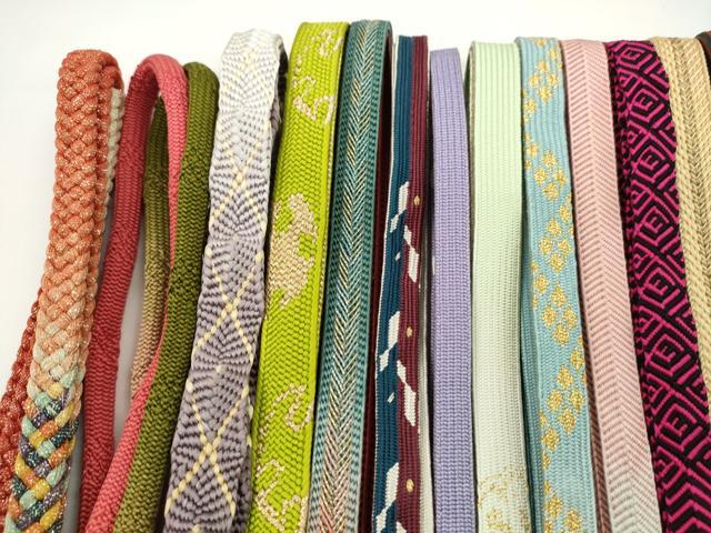 平和屋着物●和装小物 帯締め20本セット 高麗組 唐組 笹浪組 金糸 未使用あり 逸品 CABH2096ju