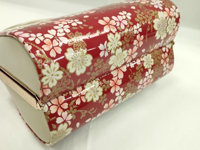 平和屋着物▼和装小物 和装バッグ ハンドバッグ 枝桜 振袖 金彩 逸品 CABH2164ju