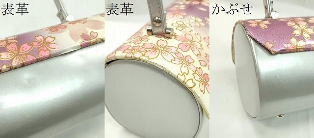 平和屋着物▼和装小物 和装バッグ ハンドバッグ 舞桜文 振袖 金彩 逸品 CABH2173ju