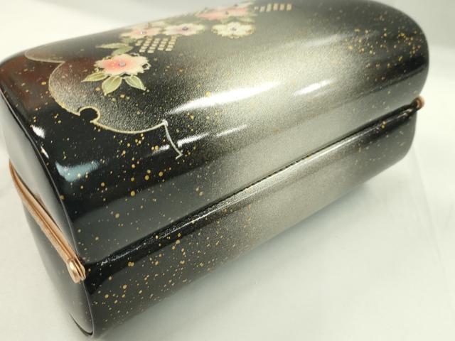平和屋着物▼和装小物 和装バッグ ハンドバッグ 桜鹿の子文 MICHELE MARTUCCI ラインストーン 振袖 金彩 逸品 CABH2176ju