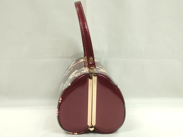 平和屋着物▼和装小物 和装バッグ ハンドバッグ 桜文 MICHELE MARTUCCI エナメル 振袖 逸品 CABH2180ju