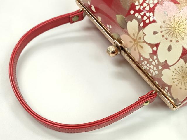 平和屋着物▼和装小物 和装バッグ ハンドバッグ 桜文 振袖 金銀彩 逸品 CABH2204ju