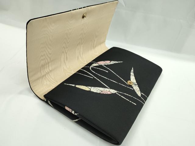平和屋着物▼和装小物 和装バッグまとめて4点 ハンドバッグ 一珍染 枝葉文 亀甲花文 金銀糸 逸品 CABH2210ju