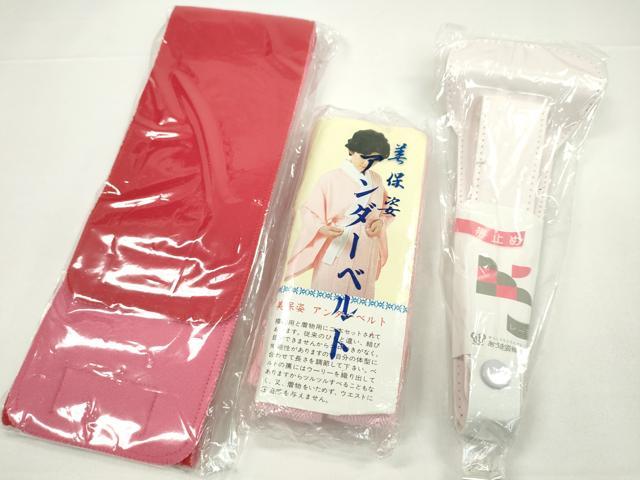 平和屋着物▼和装小物 着付け用品まとめて10点 前板 帯枕 腰紐 マジックベルト 帯止め 未使用多数 逸品 CABH2288ju