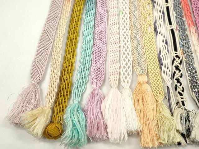 平和屋着物*夏物 和装小物 帯締め20本セット レース織 逸品 CABH2323ju
