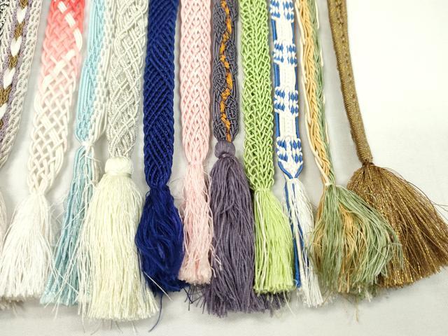 平和屋着物*夏物 和装小物 帯締め20本セット レース織 金銀糸 逸品 CABH2330ju