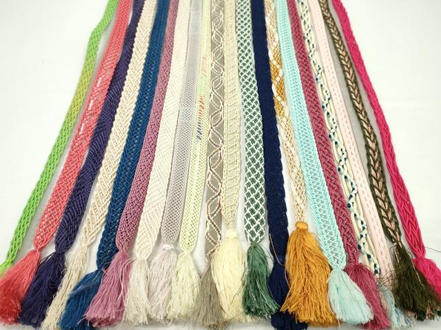 平和屋着物*夏物 和装小物 帯締め20本セット レース織 金糸 逸品 CABH2335ju