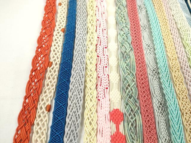平和屋着物*夏物 和装小物 帯締め20本セット レース織 金糸 逸品 CABH2338ju