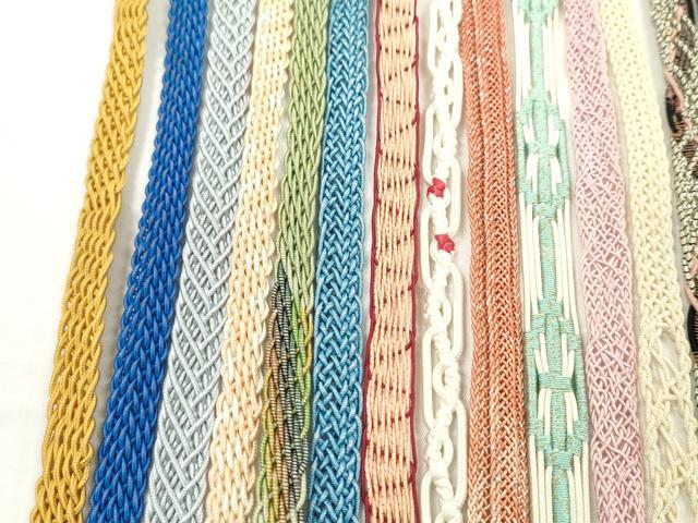 平和屋着物*夏物 和装小物 帯締め20本セット レース織 金糸 ラメ糸 逸品 CABH2339ju
