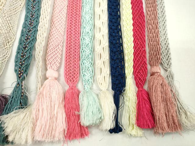 平和屋着物*夏物 和装小物 帯締め20本セット レース織 金糸 逸品 CABH2340ju