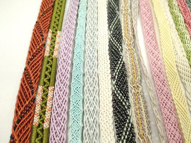 平和屋着物*夏物 和装小物 帯締め20本セット レース織 金銀糸 逸品 CABH2341ju