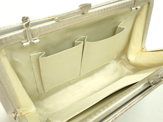 平和屋着物▼和装小物 和装バッグまとめて2点 ハンドバッグ 熨斗吉祥花文 金銀糸 逸品 CABH2363ju