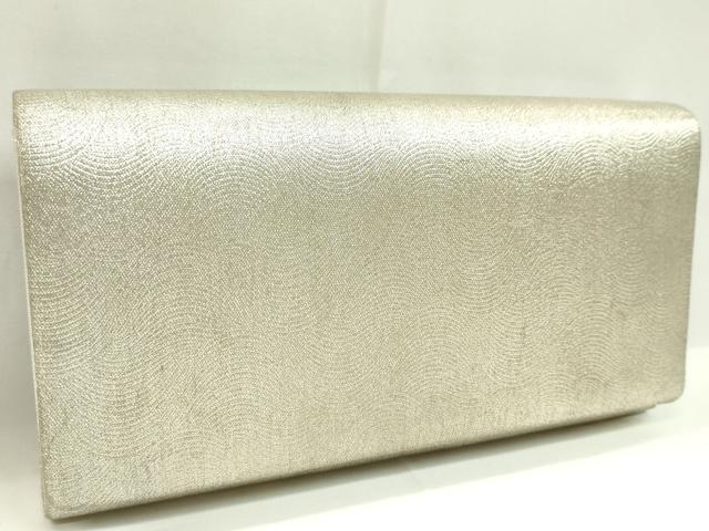 平和屋着物▼和装小物 和装バッグまとめて3点 ハンドバッグ 結城紬 花文 礼装 銀糸 逸品 CABH2367ju