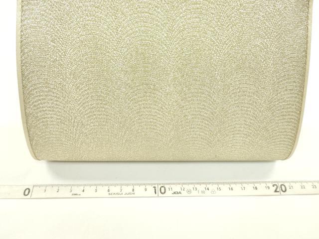 平和屋着物▼和装小物 和装バッグまとめて3点 ハンドバッグ 流水文 舞花文 礼装 金銀糸 逸品 CABH2368ju