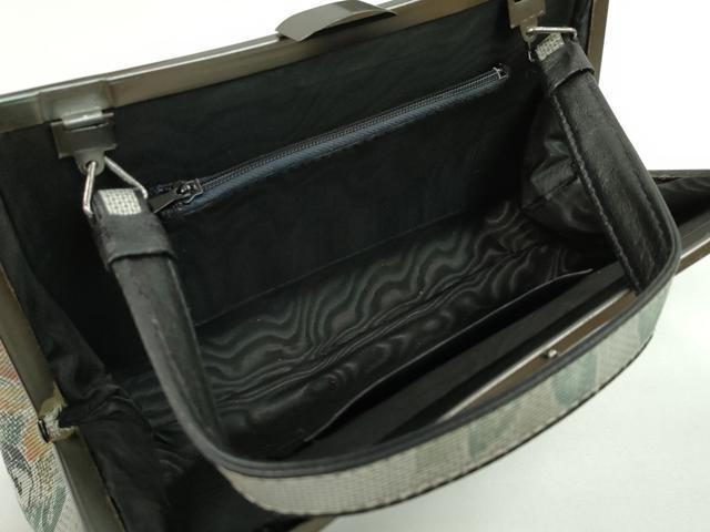 平和屋着物▼和装小物 和装バッグまとめて3点 ハンドバッグ 本場大島紬 7マルキ 枝花文 風景文 逸品 CABH2373ju