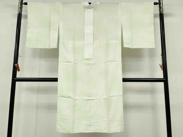 平和屋着物●長襦袢 無双仕立て 枝花文 暈し染め 正絹 逸品 CABH2415ut