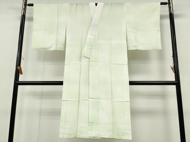 平和屋着物●長襦袢 無双仕立て 枝花文 暈し染め 正絹 逸品 CABH2415ut