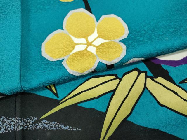 平和屋着物●豪華振袖 駒刺繍 松竹梅 金彩 正絹 逸品 CABH2425ut