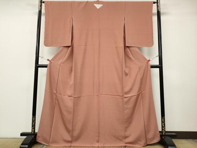 平和屋着物●江戸小紋 作家物 鮫小紋柄 草木染 三越扱い 正絹 逸品 未使用 CABH2443ut