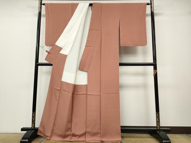 平和屋着物●江戸小紋 作家物 鮫小紋柄 草木染 三越扱い 正絹 逸品 未使用 CABH2443ut