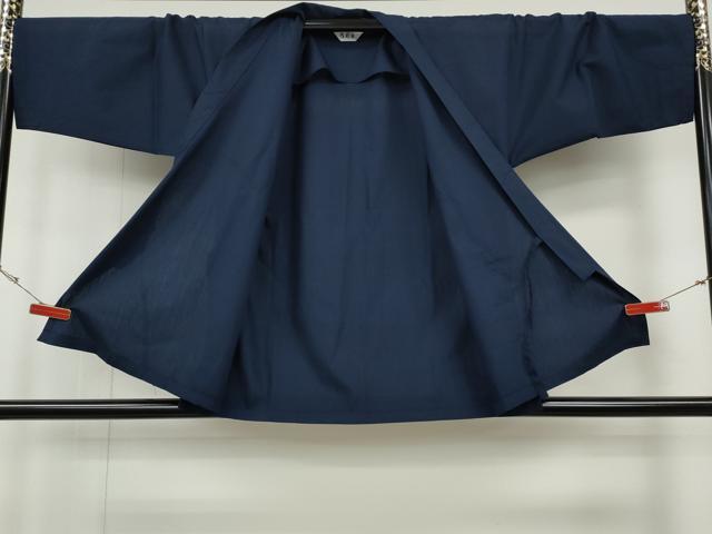 平和屋着物●男性 作務衣 濃藍色 CABH2446ut