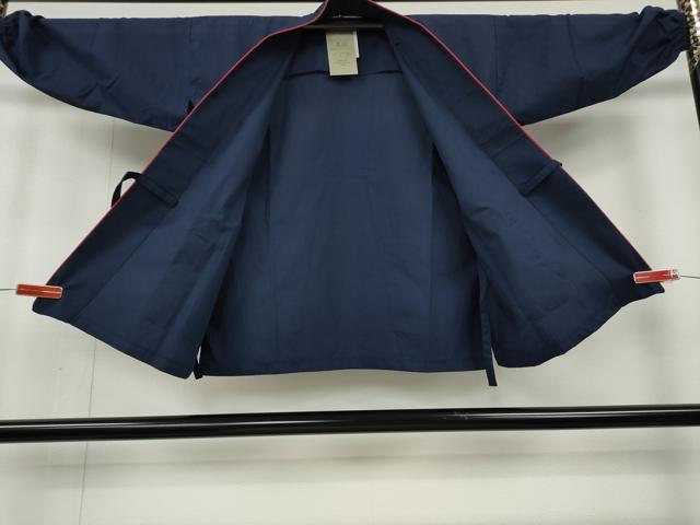 平和屋着物●男性 作務衣 濃藍色 CABH2447ut