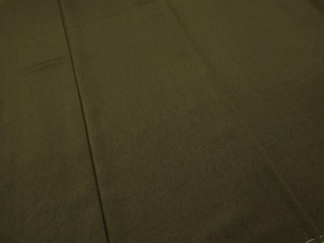 平和屋着物●重要無形文化財 人間国宝 中村勇二郎 江戸小紋 古代菊 反端付き 正絹 逸品 CABH2493ut