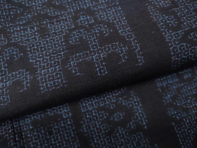 平和屋着物●手織結城紬 80亀甲 吉祥文 証紙付き 正絹 逸品 CABH2505ut