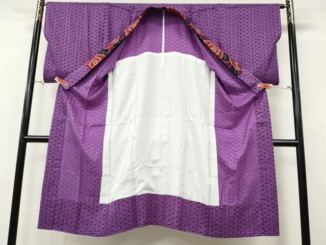 平和屋着物●長襦袢 無双仕立て 花尽くし やまと誂製 正絹 逸品 CABH2548ut