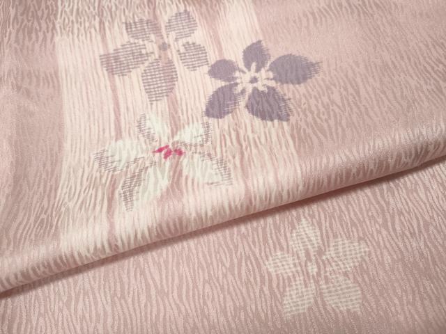 平和屋着物●長襦袢 無双仕立て 舞花文 やまと誂製 正絹 逸品 CABH2549ut
