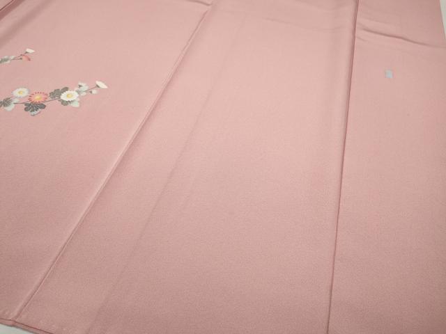平和屋着物●訪問着 友禅 作家物 舞花文 暈し染め 三越扱い 正絹 逸品 CABH2559ut