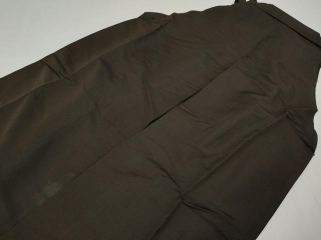平和屋着物●男性 馬乗り袴 縞 正絹 逸品 CABH2588ut