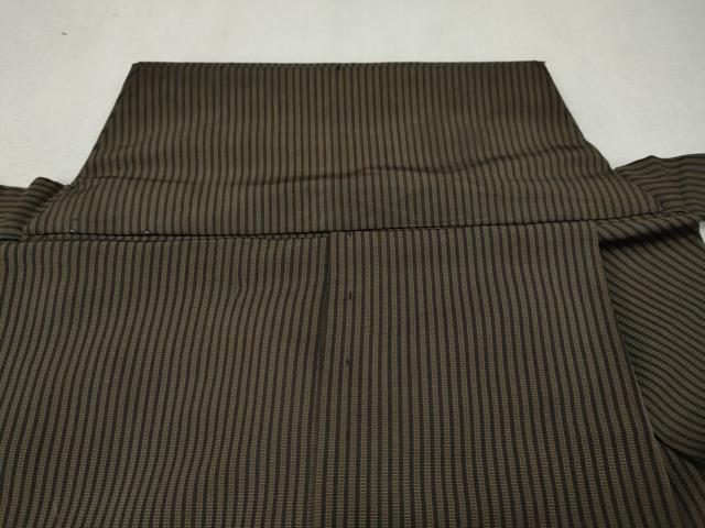 平和屋着物●男性 馬乗り袴 縞 正絹 逸品 CABH2590ut