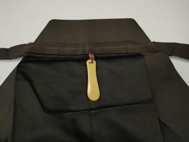 平和屋着物●男性 馬乗り袴 縞 正絹 逸品 CABH2592ut