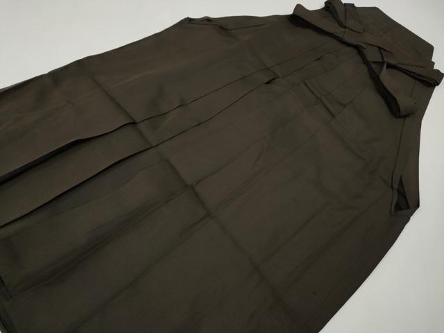 平和屋着物●男性 馬乗り袴 縞 正絹 逸品 CABH2592ut