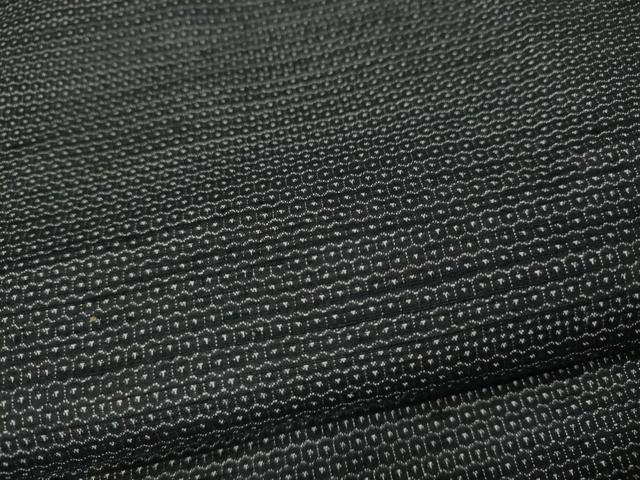 平和屋着物●男性 結城紬 アンサンブル 100亀甲 総詰め 正絹 逸品 CABH2620ut