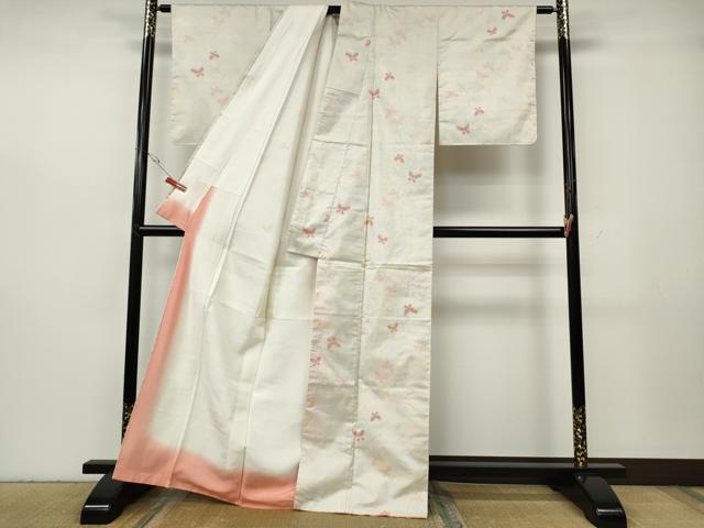 平和屋着物●本場大島紬 7マルキ 舞花文 久野織物謹製 証紙付き 正絹 逸品 未使用 CABH2648ut