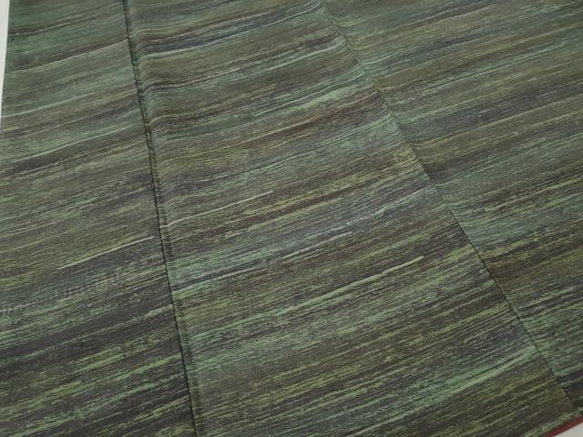 平和屋着物●訪問着 紬地 霞文 正絹 逸品 CABH2682ut