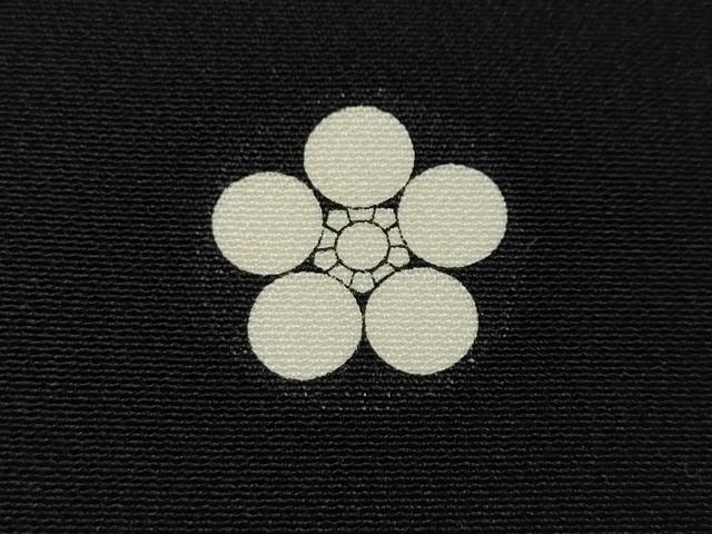 平和屋着物●本加賀友禅作家 寺井英世 黒留袖 立波人物船草花文 正絹 逸品 CABH2695ut