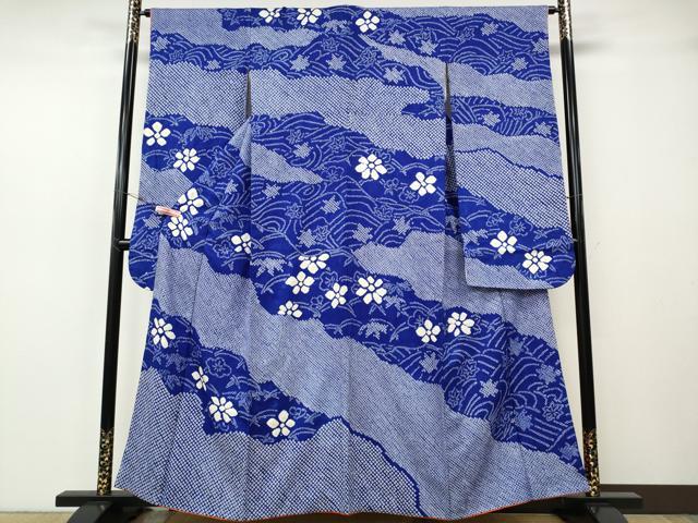 平和屋着物●豪華振袖 総絞り 道長舞花文 正絹 逸品 CABH2706ut