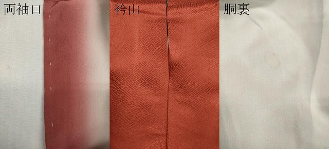 平和屋着物●訪問着 絞り 刺繍 道長芝草花文 金彩 正絹 逸品 CABH2793ut