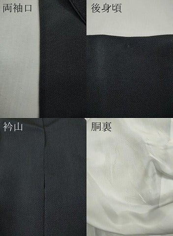 平和屋着物●訪問着 作家物 ろうけつ染め 草花文 暈し染め 鬼しぼ縮緬 正絹 逸品 CABH2800ut