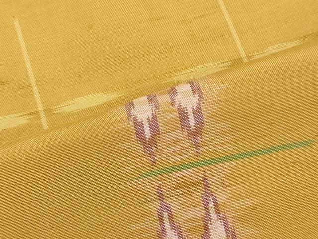 平和屋着物■上質な紬 抽象文 正絹 逸品 CABH2920oy