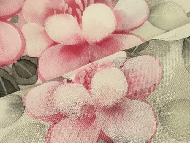 平和屋着物■訪問着 手描き 枝花文 暈し染め 正絹 逸品 CABH2932oy