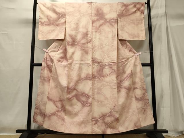 平和屋着物■上質な小紋 紬地 芝文 正絹 逸品 CABH2944oy