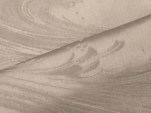 平和屋着物■上質な色無地 流水地紋 薄色 正絹 逸品 CABH2956oy