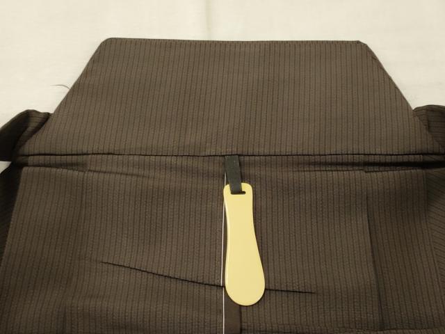 平和屋着物■男性 行灯袴 縞 正絹 逸品 CABH2983oy