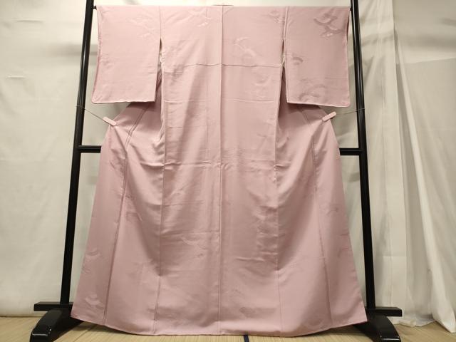 平和屋着物■上質な小紋 雲取り青海波地紋 正絹 逸品 未使用 CABH3004oy